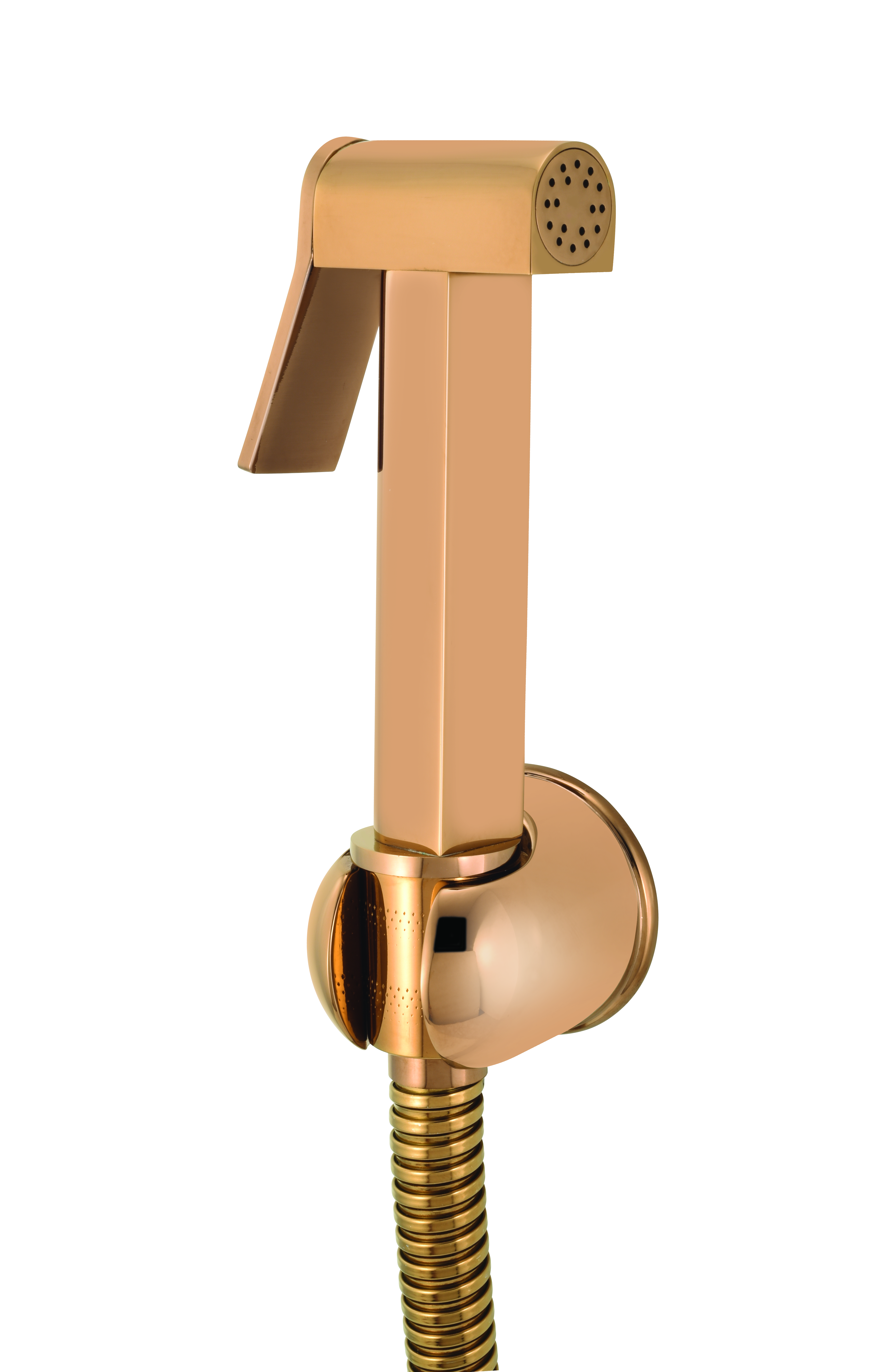 Health Faucet With 1 Meter SS Chain - Rose Gold