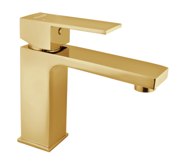 Single Lever Basin Mixer  - Gold