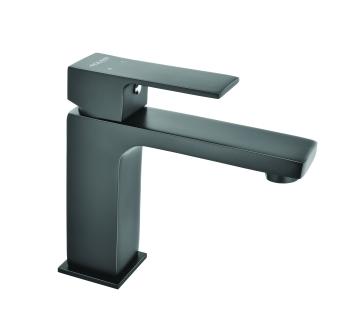 Single Lever Basin Mixer - Matt Black