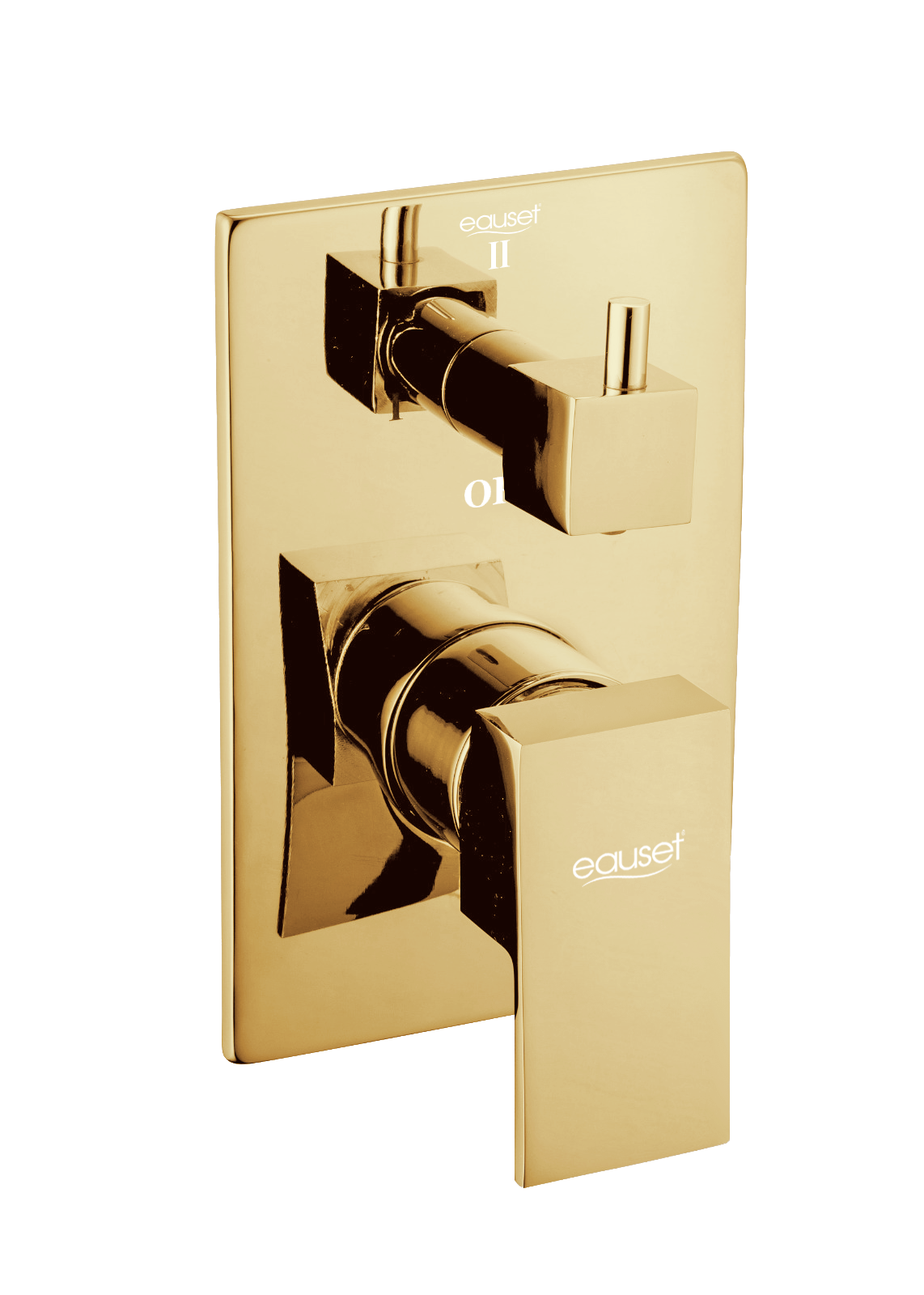 Concealed Diverter 2-Inlet 3- Outlet (Upper Trim + Handle)