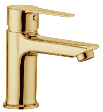 Single Lever Basin Mixer  - Gold