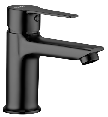 Single Lever Basin Mixer  - Matt Black
