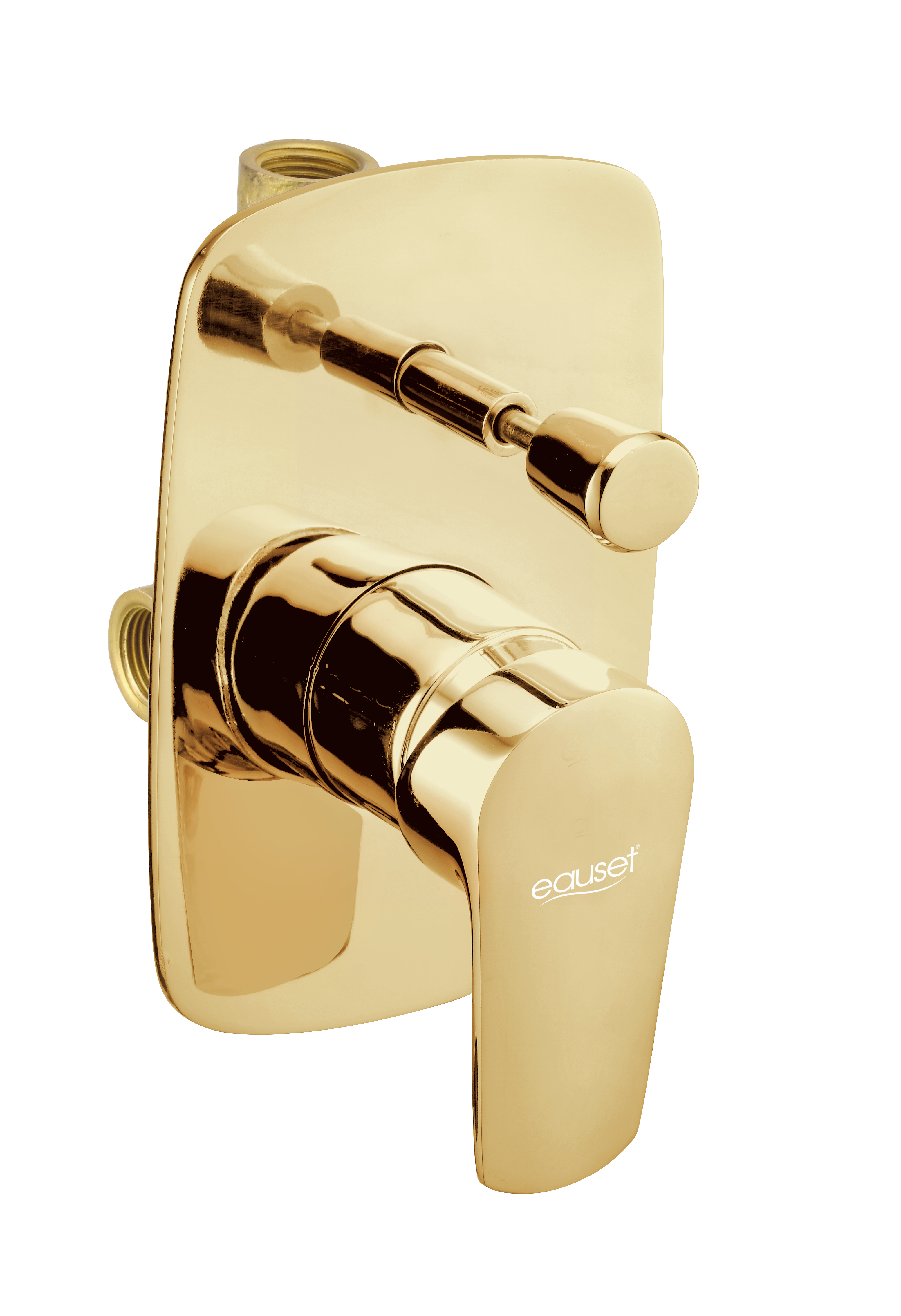 Concealed Diverter High Flow (Upper Trim + Handle) - Gold