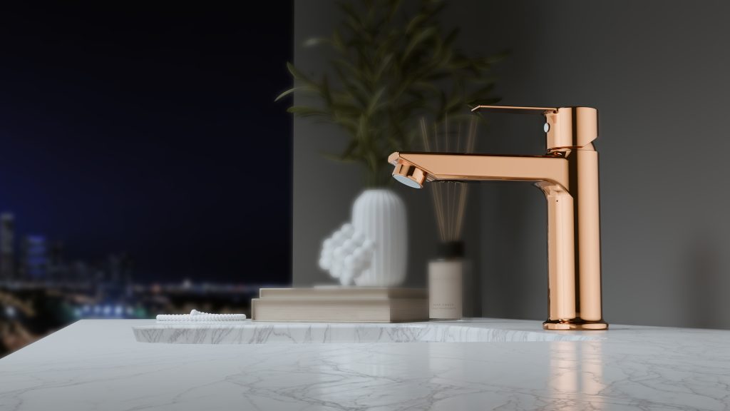 ROSE GOLDElegant and expressive, Montana Rose Gold creates a statement with its warm, inviting finish.