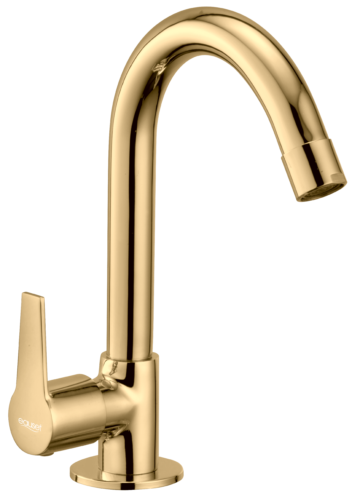 Sink Cock with Swinging Spout - Table Mounted