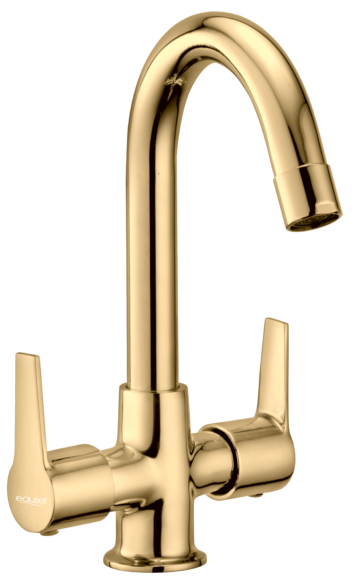 Sink Cock with Swinging Spout - Table Mounted