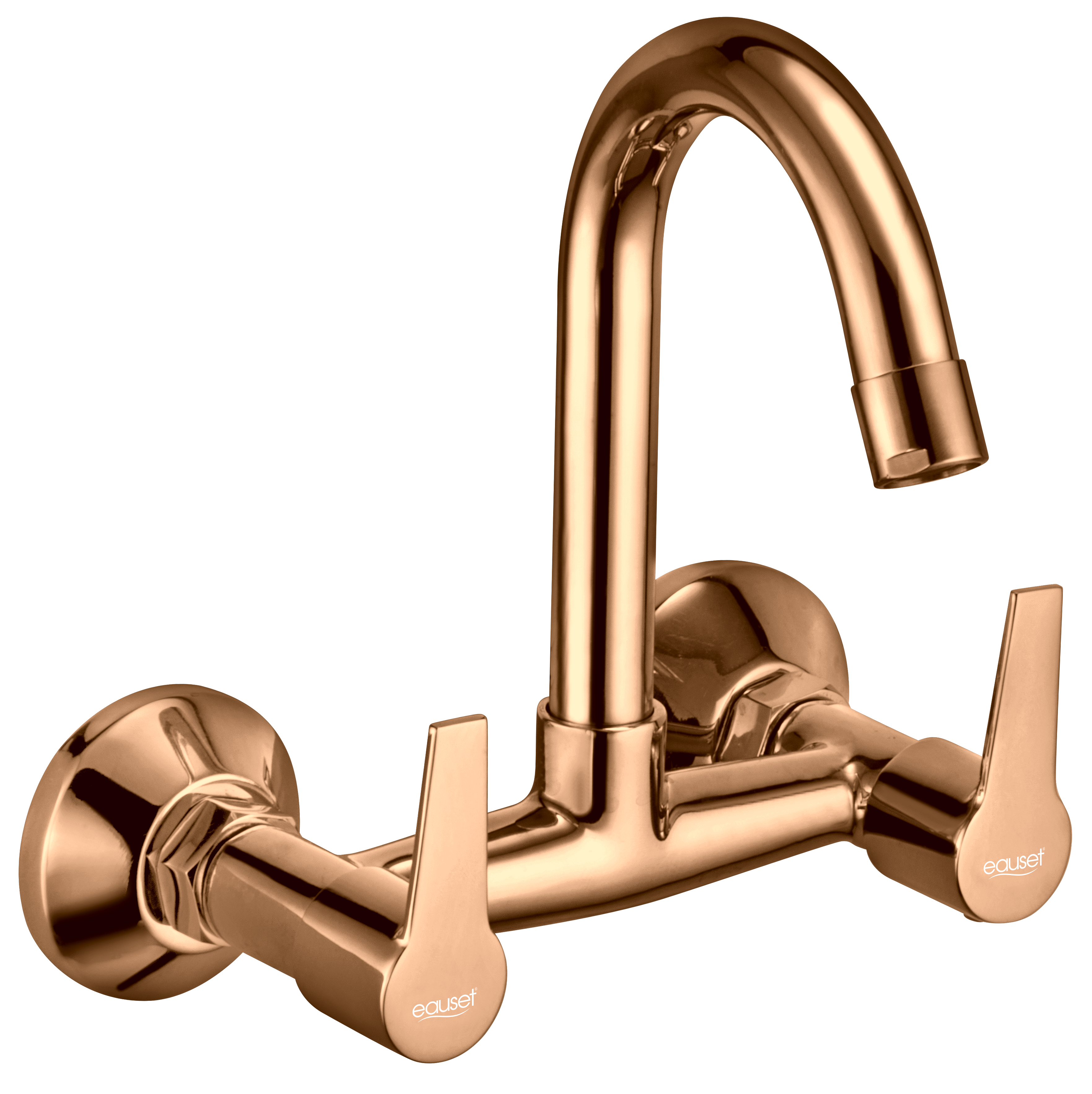 Sink Mixer with Swinging Spout - Wall Mounted