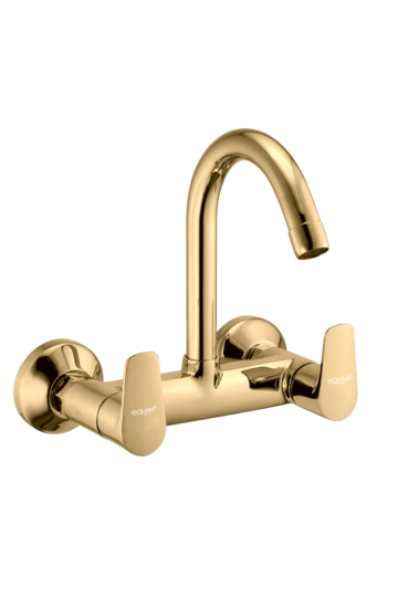 Sink Mixer with Swinging Spout - Wall Mounted